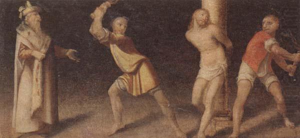 unknow artist The flagellation oil painting picture